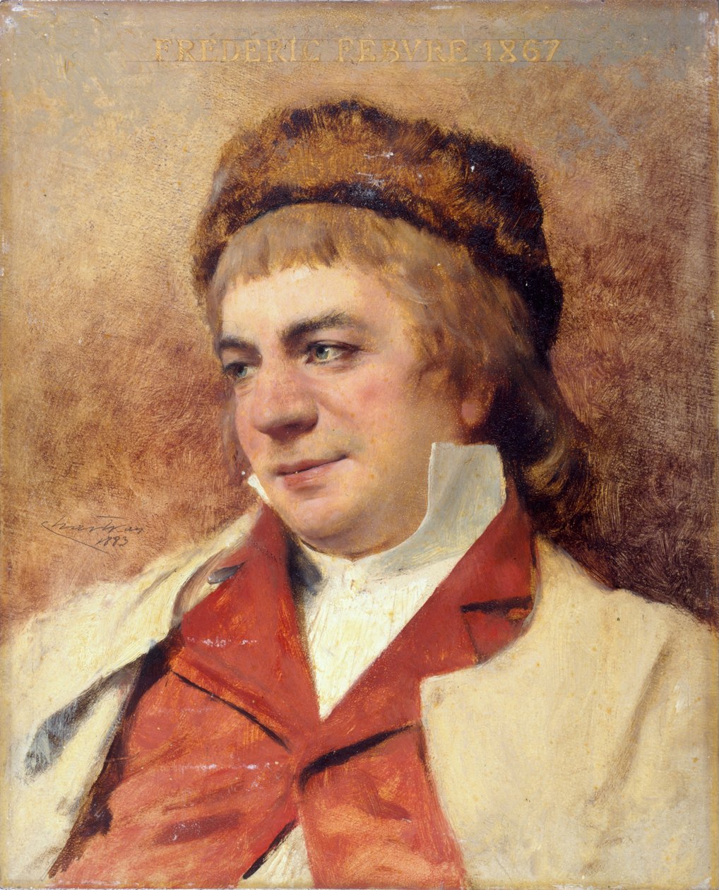 Ritratto di Frédéric Fèbvre 1835-1916 da Theobald Chartran