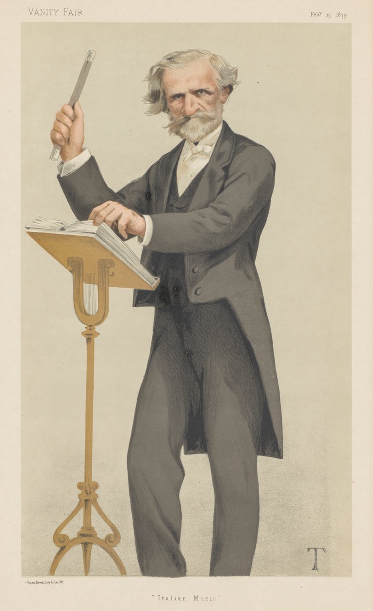 Vanity Fair: "Musica italiana" da Theobald Chartran
