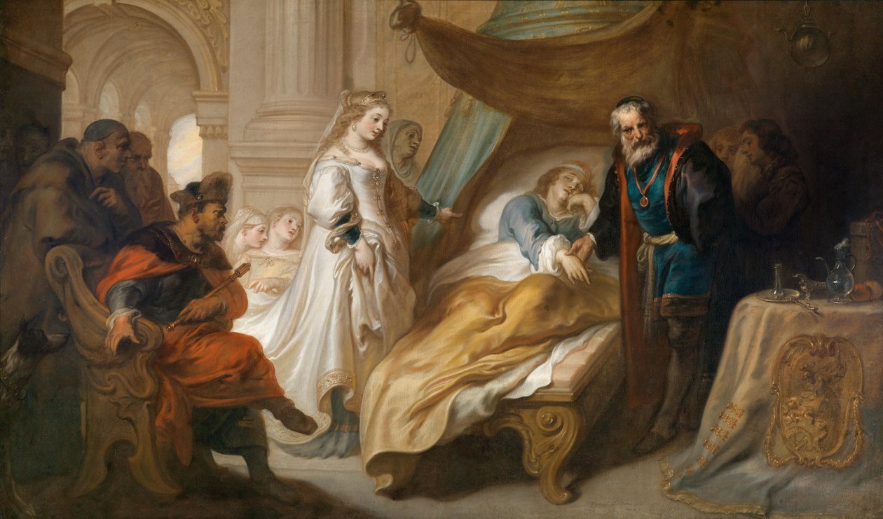 Antioco e Stratonice da Theodoor van Thulden