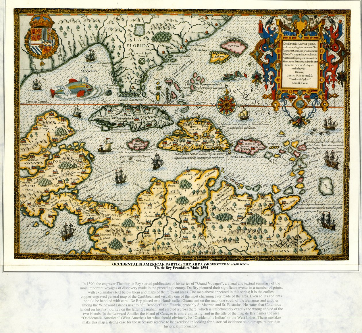 Diapositiva di consultazione e accesso pubblico la cui informazione è stata investigata da un libro e/o esemplare di revisione custodito nei Fondi Bibliografici e Cartografici da Theodore de Bry