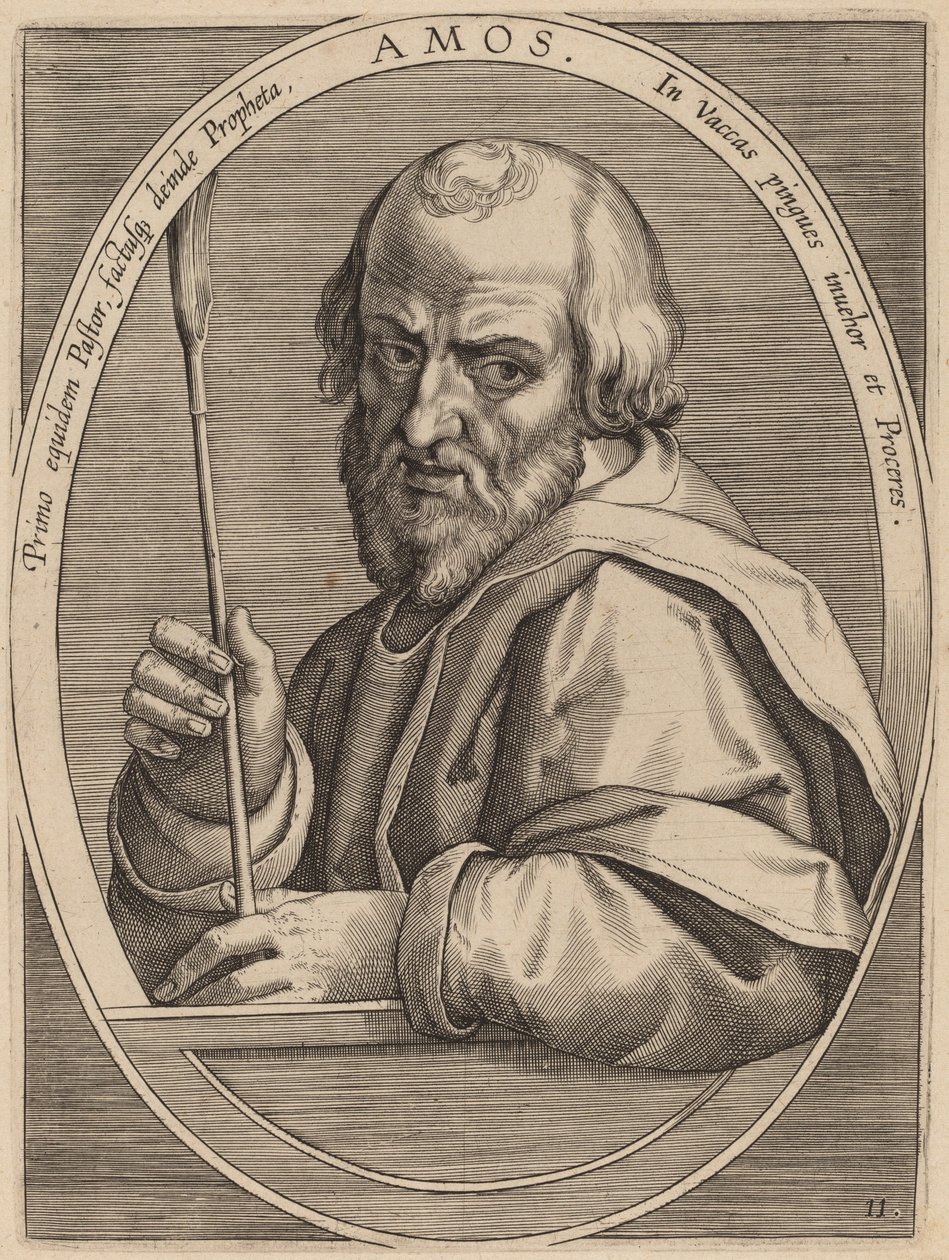 Amos da Theodor Galle after Jan van der Straet