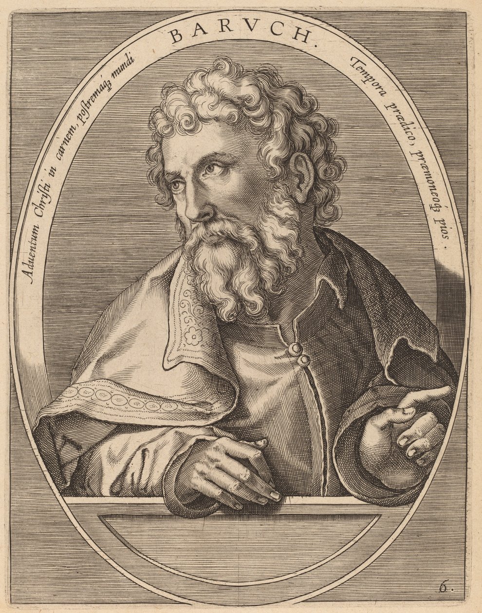 Baruc da Theodor Galle after Jan van der Straet