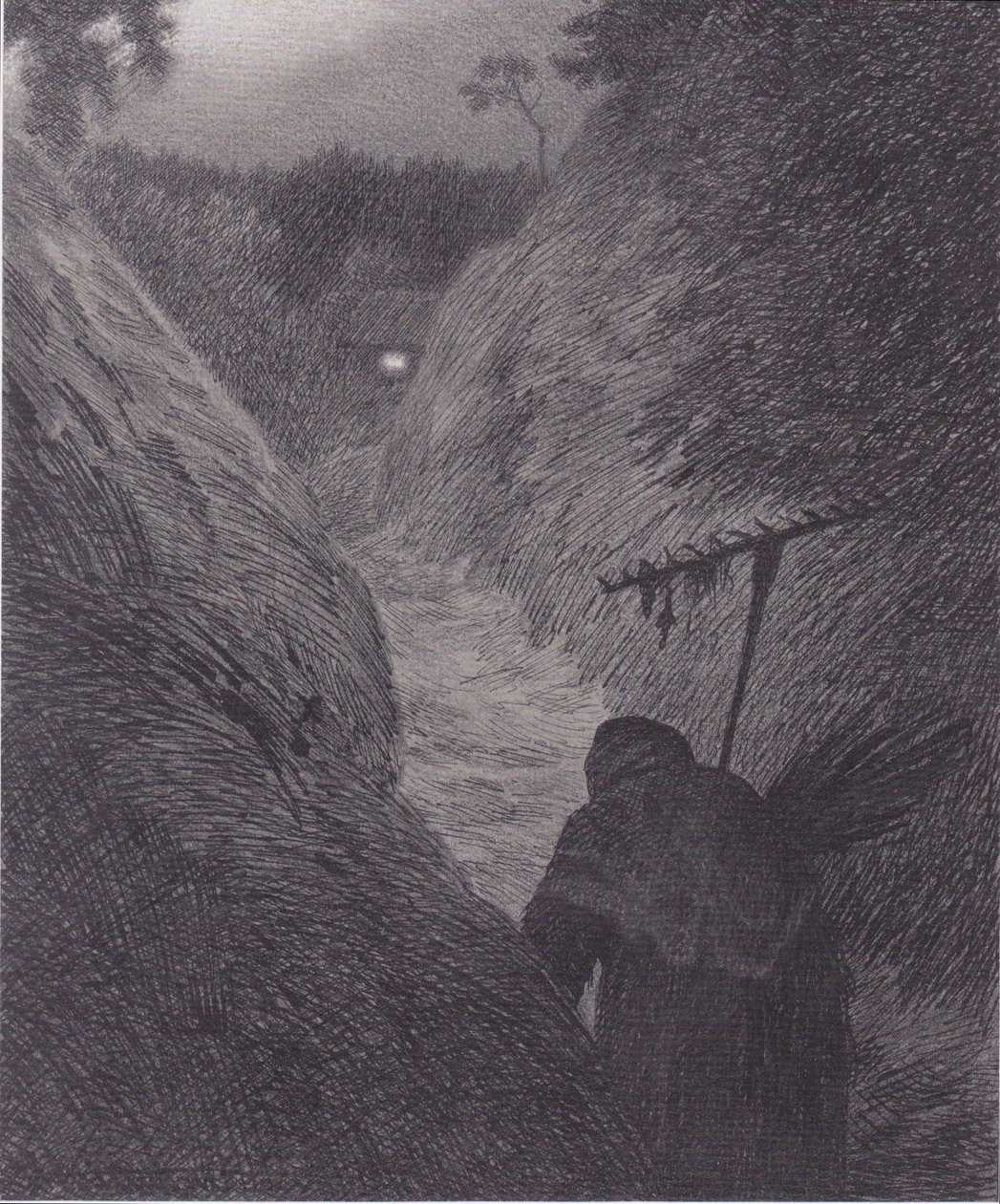 La peste arriva da Theodor Kittelsen