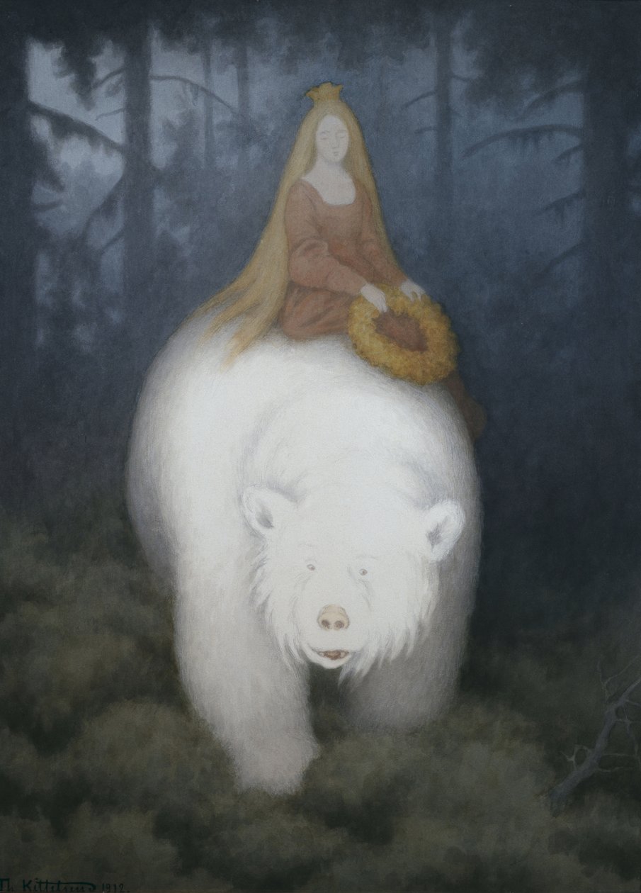 Re Orso Bianco-Valemon da Theodor Kittelsen