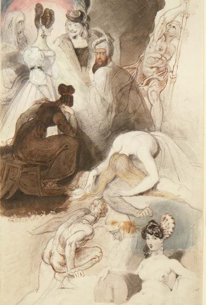 Studi di Figure da Theodor M. von Holst