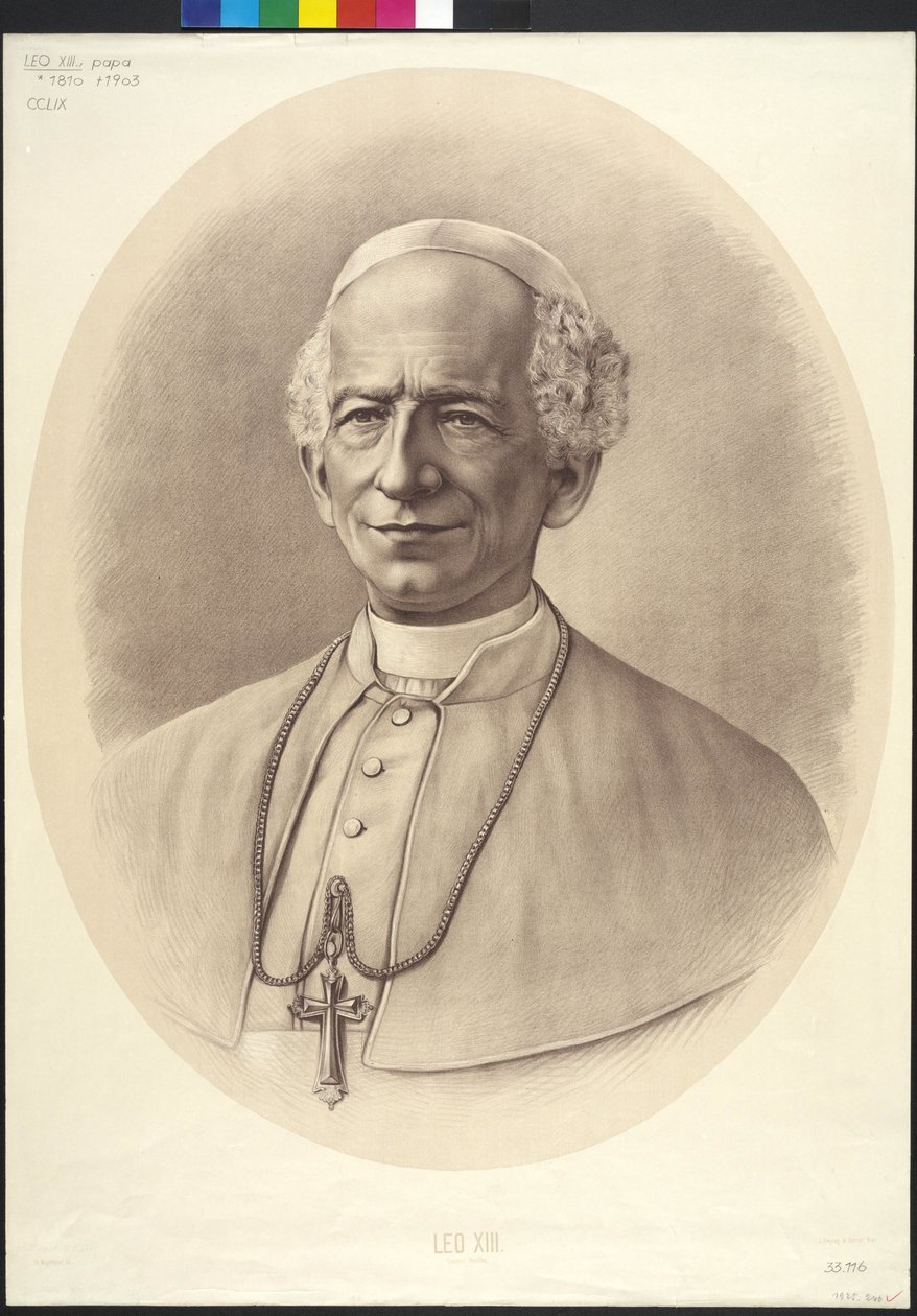 Papa Leone XIII da Theodor Mayerhofer