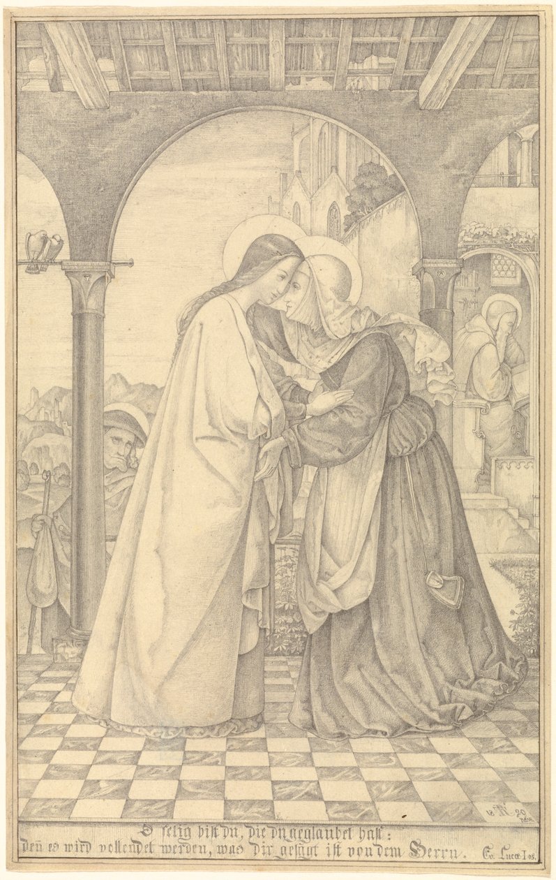 La visita da Theodor Rehbenitz