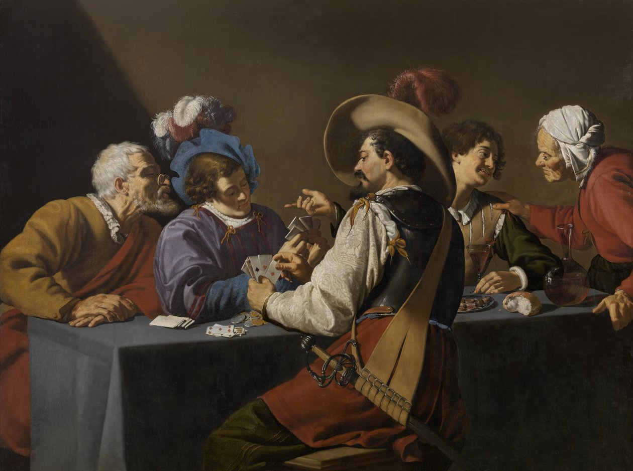Giocatori di carte da Theodor Rombouts