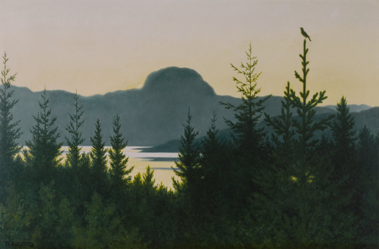 Notte di Anders da Theodor Kittelsen