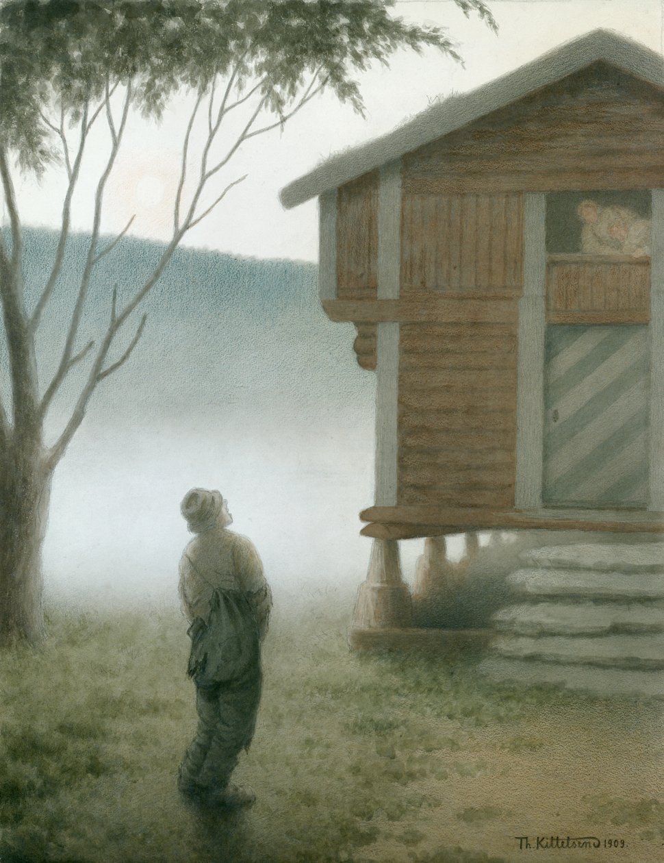 Ragazze, aprite la porta da Theodor Kittelsen