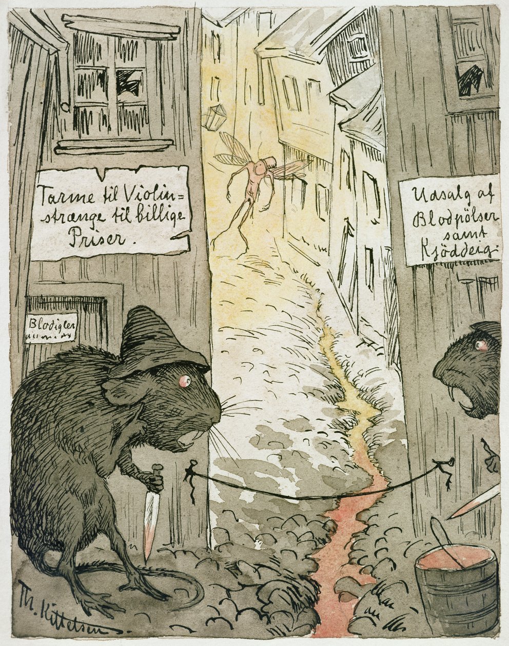 Senza titolo da Theodor Kittelsen