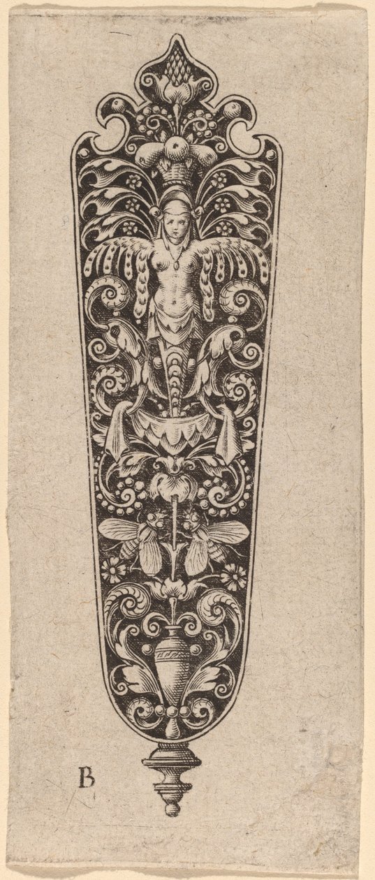 Ornamento da Theodor de Bry