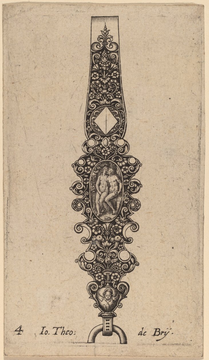 Ornamento da Theodor de Bry