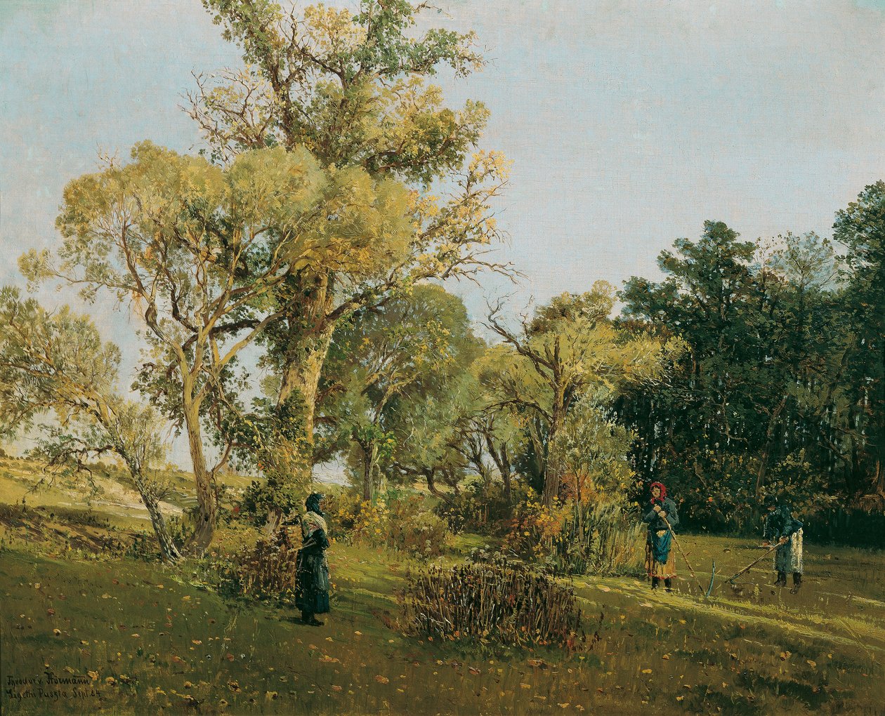 Sulla Puszta di Ligethi da Theodor von Hormann