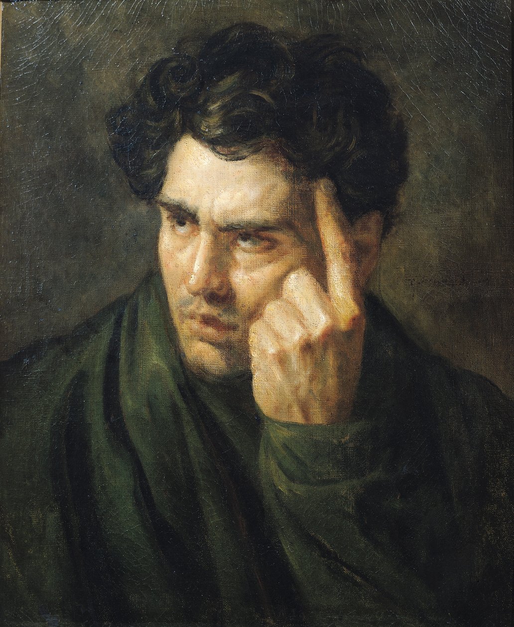 Ritratto di Lord Byron (1788-1824) da Theodore Gericault