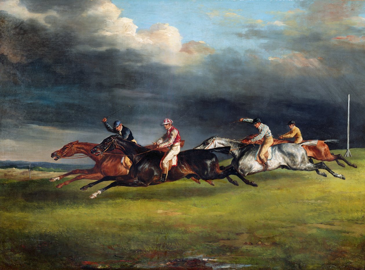 Il Derby di Epsom, 1821 da Theodore Gericault