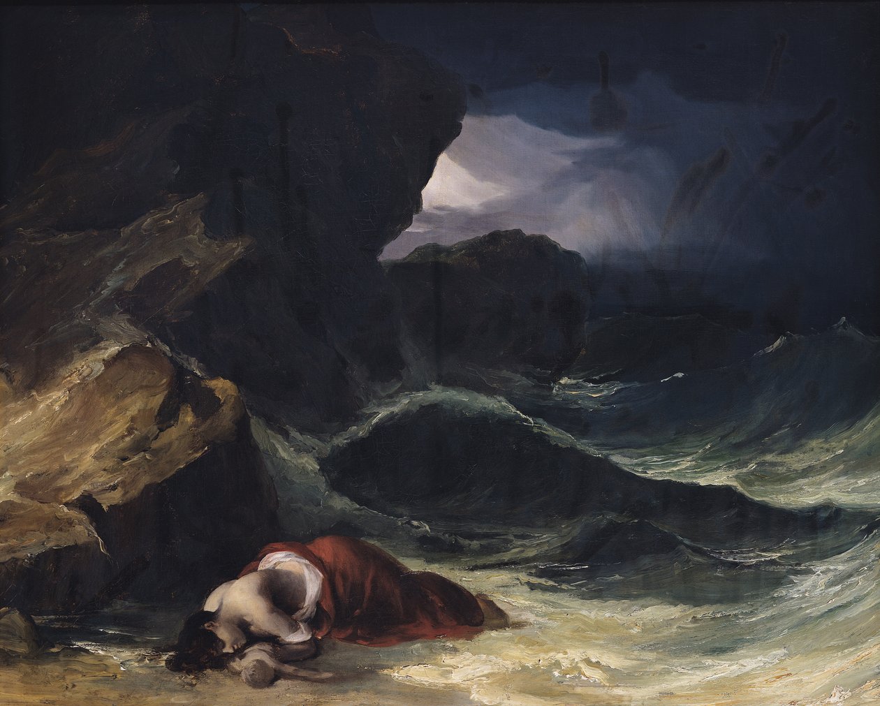 La tempesta, o Il naufragio da Theodore Gericault