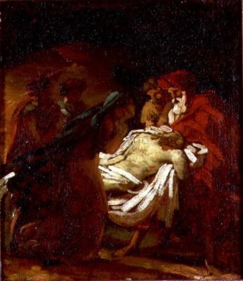 La Deposizione da Theodore (attr. to) Gericault