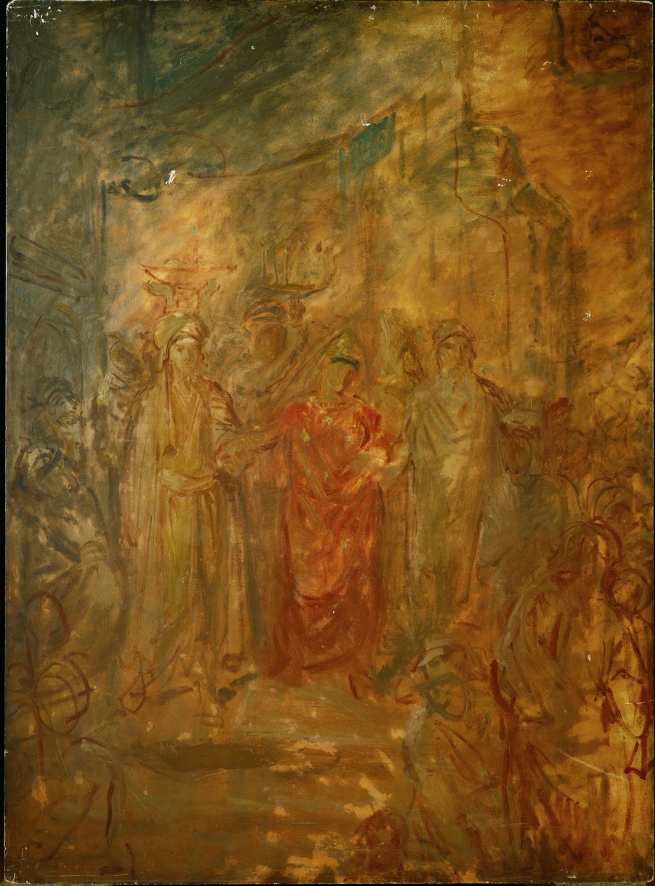 Matrimonio ebraico a Constantine, Algeria ... da Théodore Chassériau