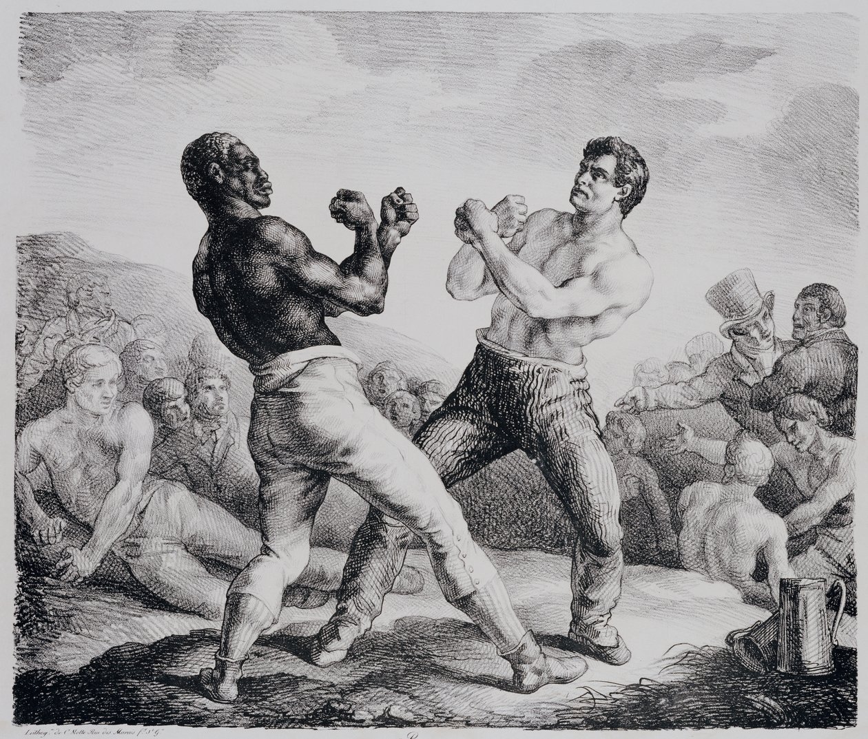 Pugili, 1818 da Theodore Gericault