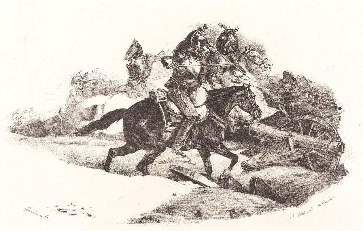 Carica dei corazzieri da Theodore Gericault