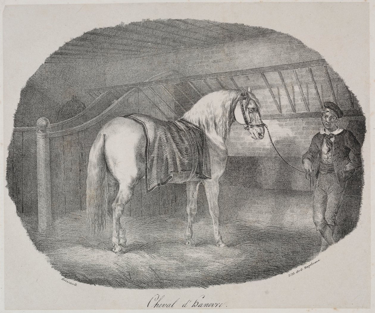 Cavallo hanoveriano da Theodore Gericault