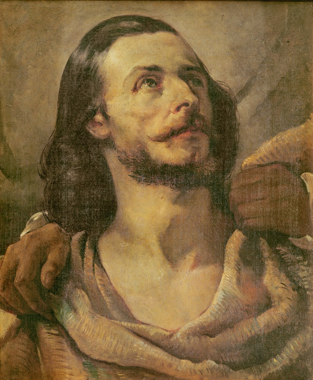 Testa di un uomo da Theodore Gericault