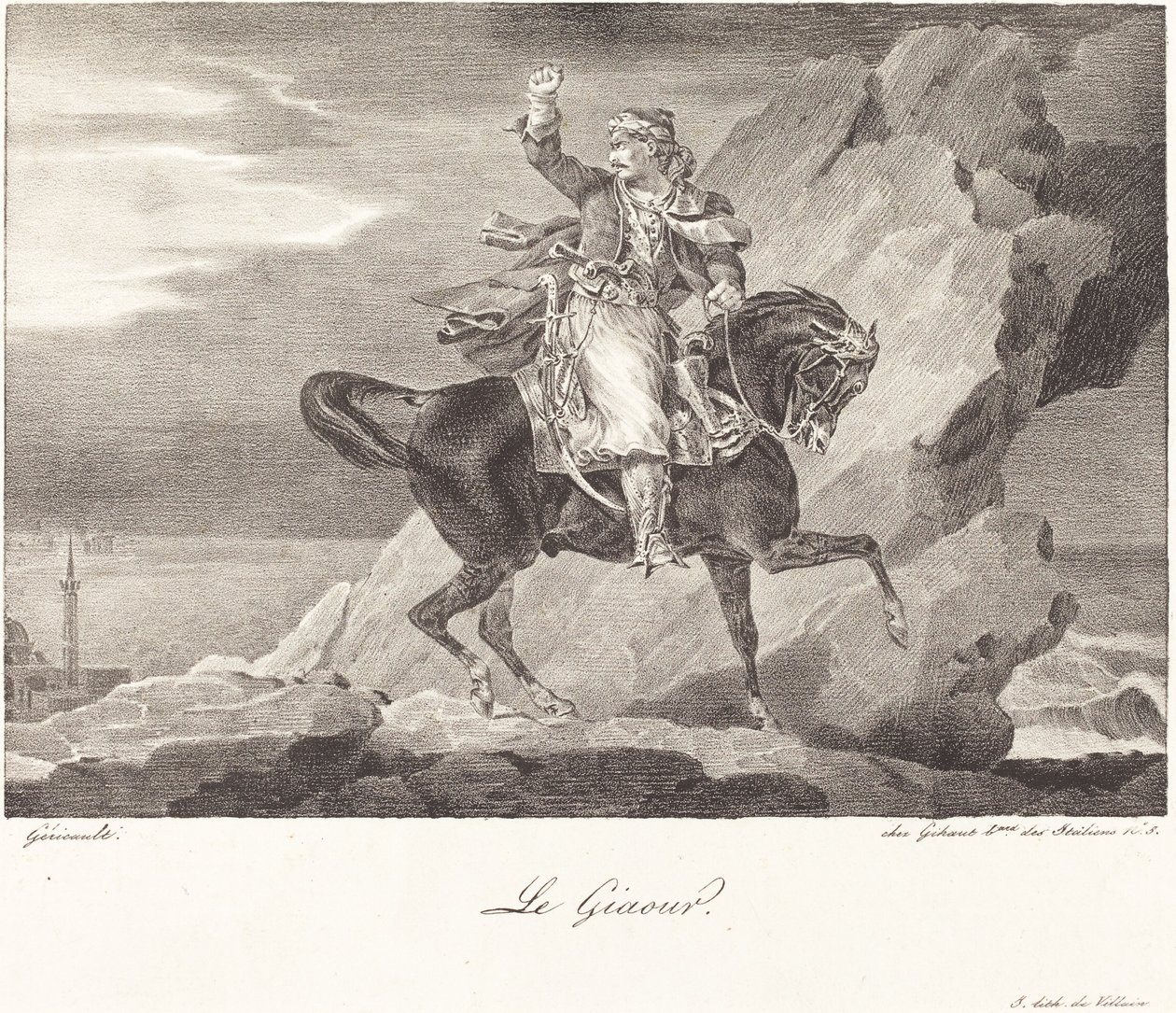 Le Giaour da Theodore Gericault
