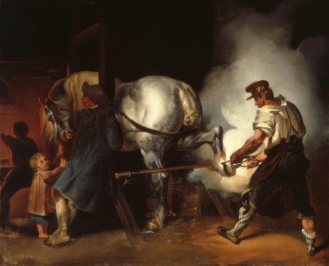 Il maniscalco da Theodore Gericault