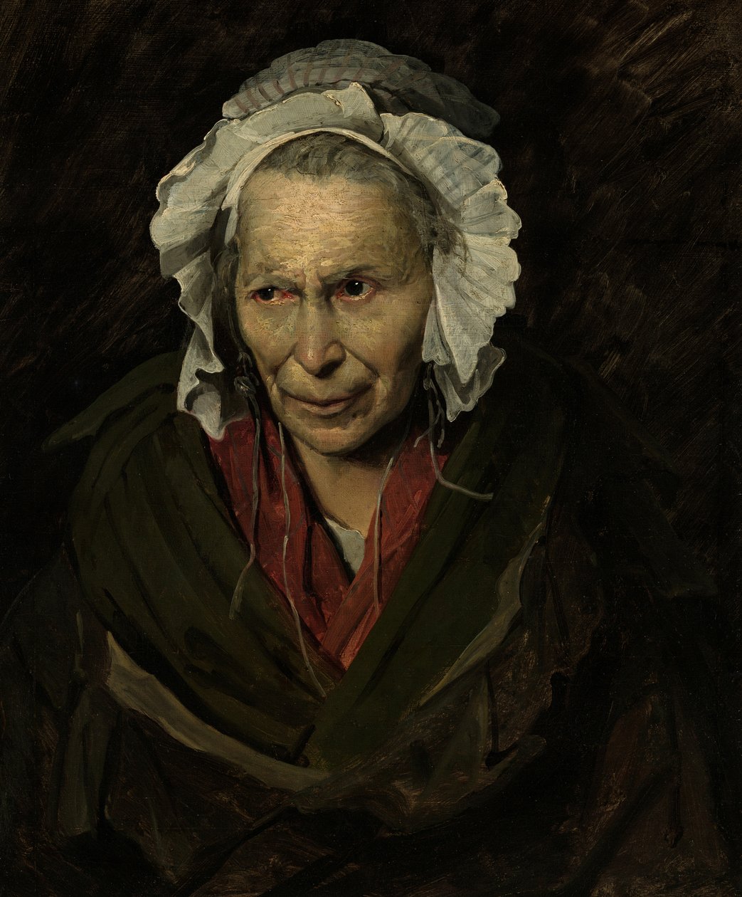 Ritratto di una donna demente da Theodore Gericault