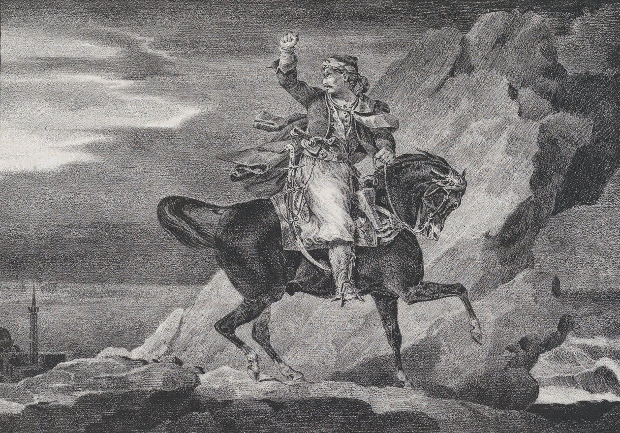 Il Giaour, 1820 da Theodore Gericault