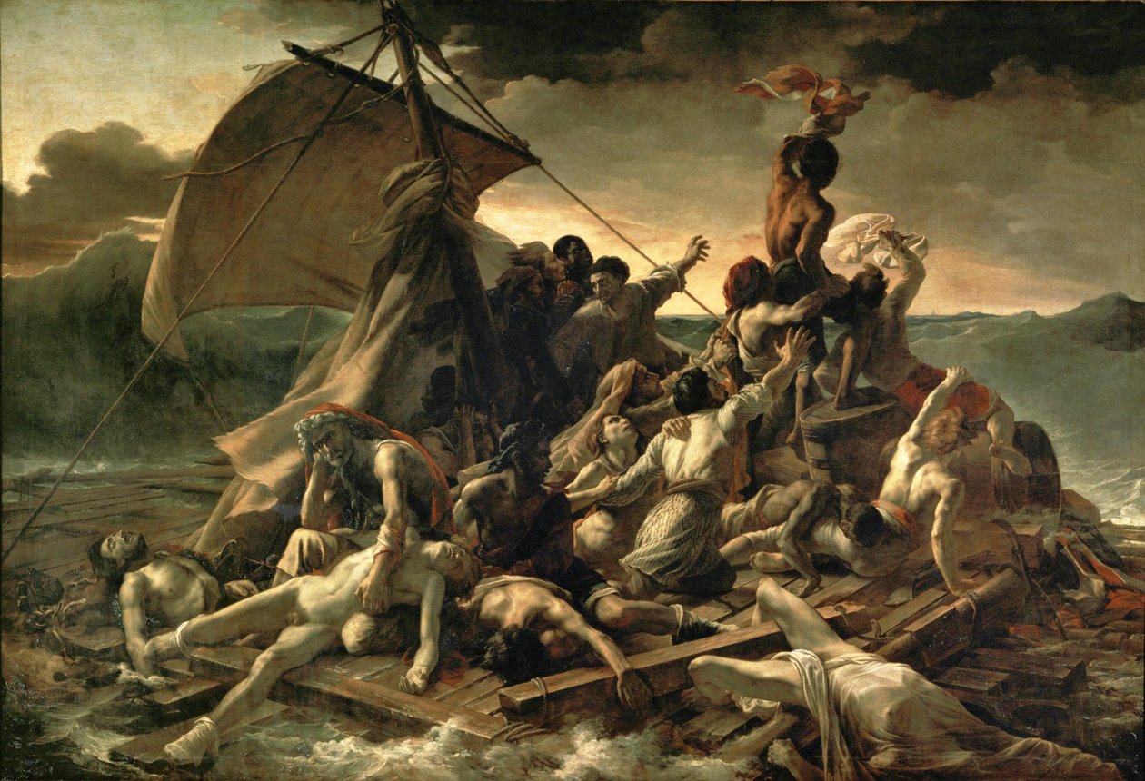 La zattera della "Medusa" ... da Theodore Gericault