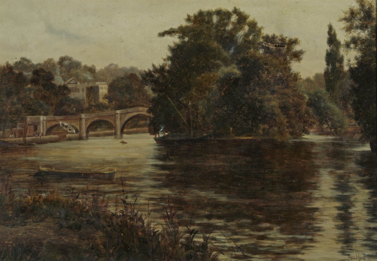 Richmond da sotto il ponte da Theodore Hines