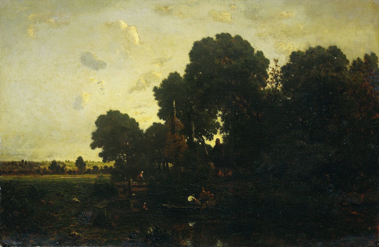 Crepuscolo da Theodore Rousseau