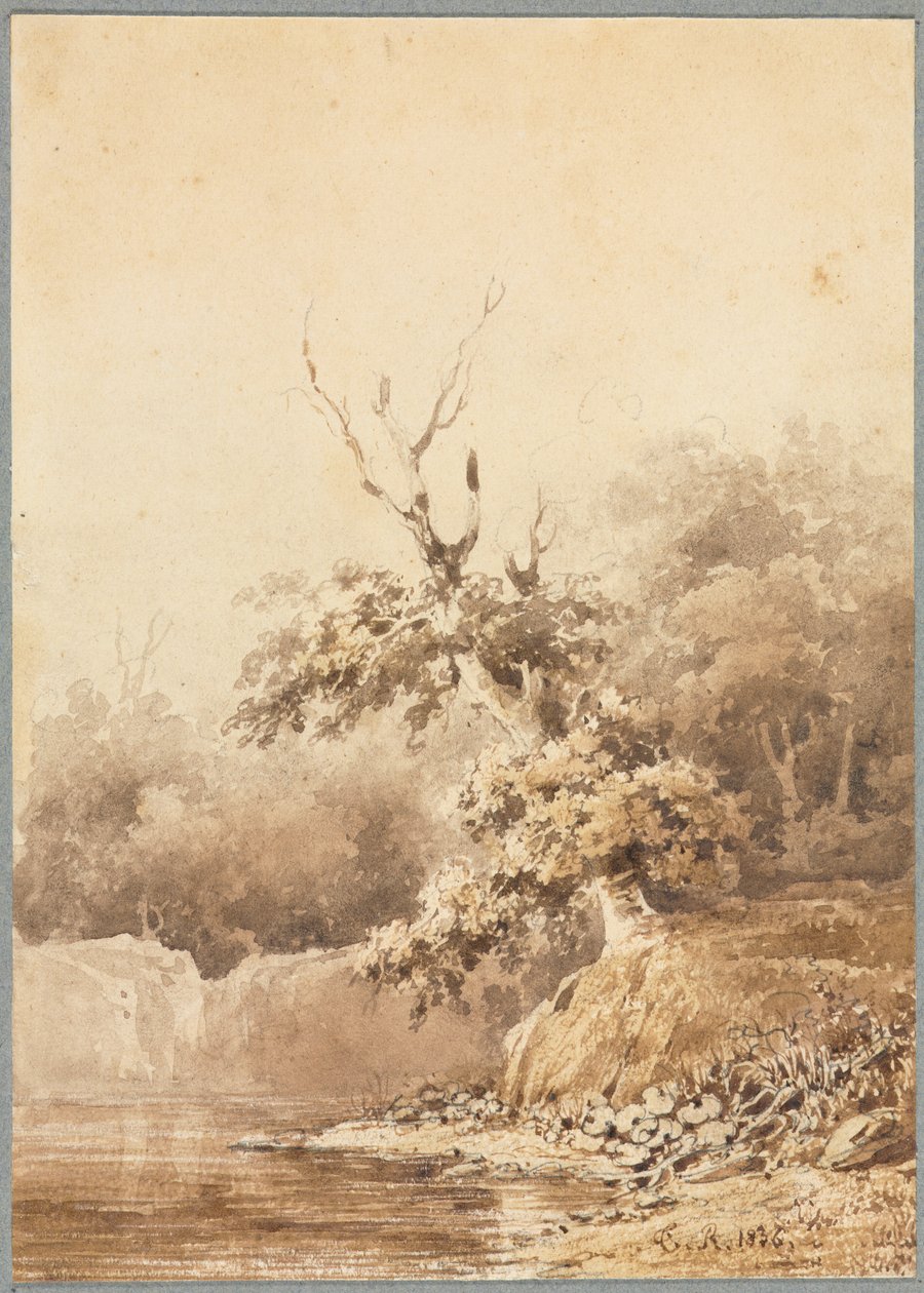 Paesaggio da Theodore Rousseau