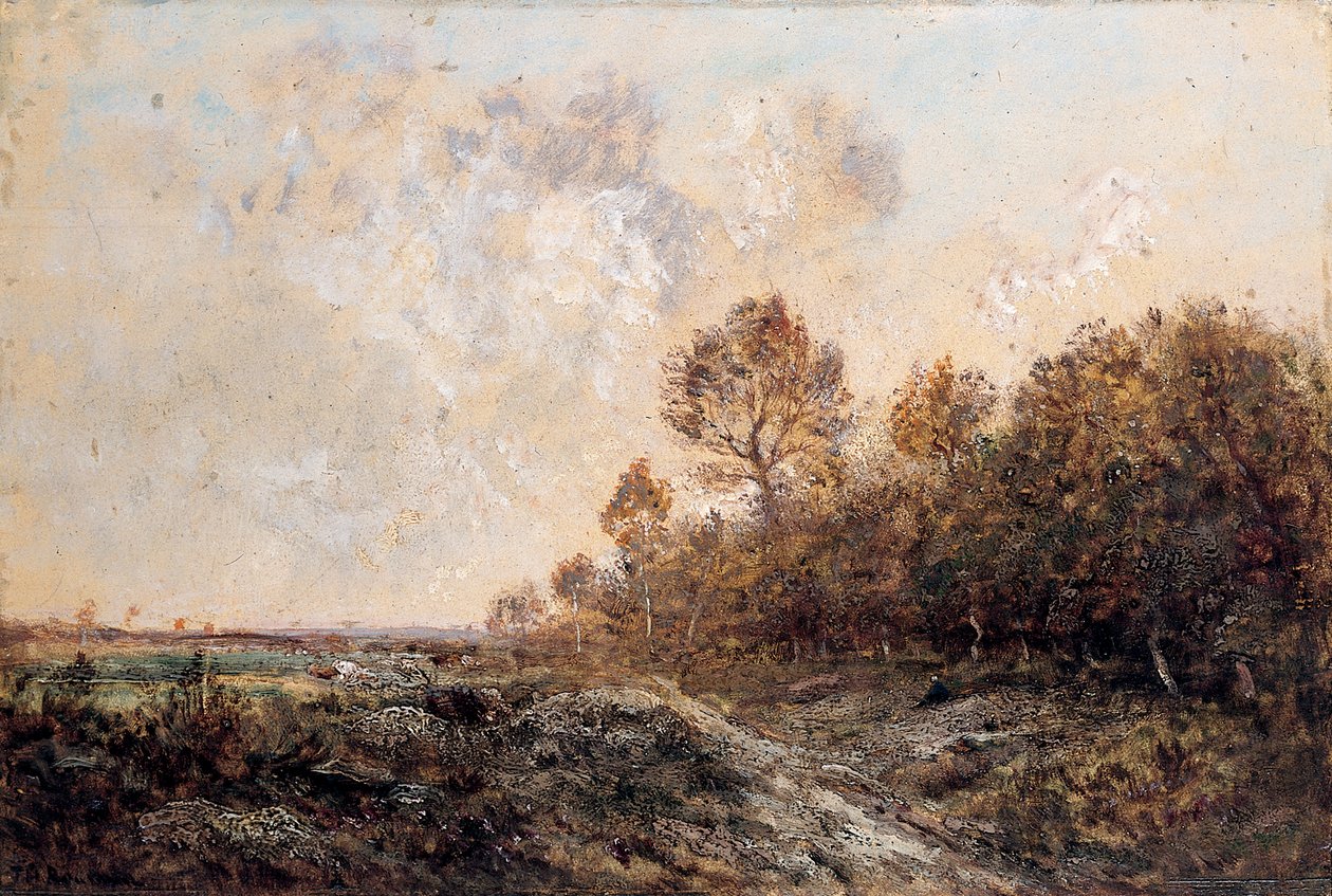 Il bordo di un bosco da Pierre Etienne Theodore Rousseau