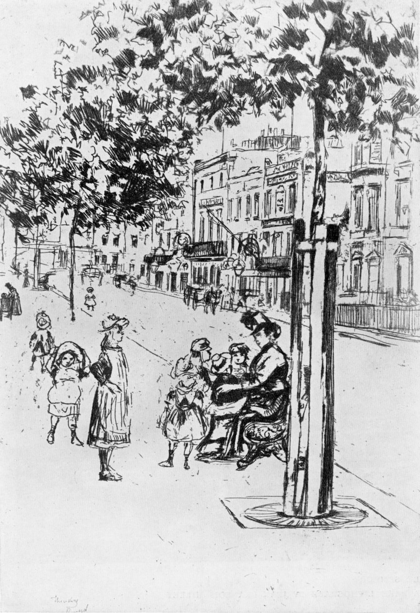Bambini di Chelsea, 1913 da Theodore Roussel