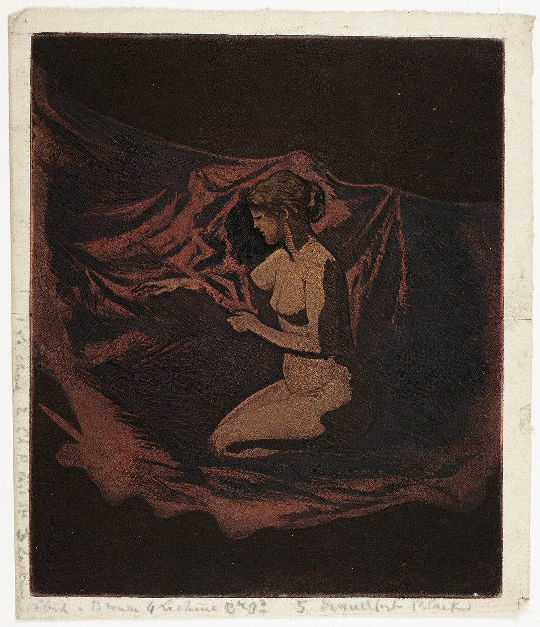 Bagliore delle braci da Theodore Roussel