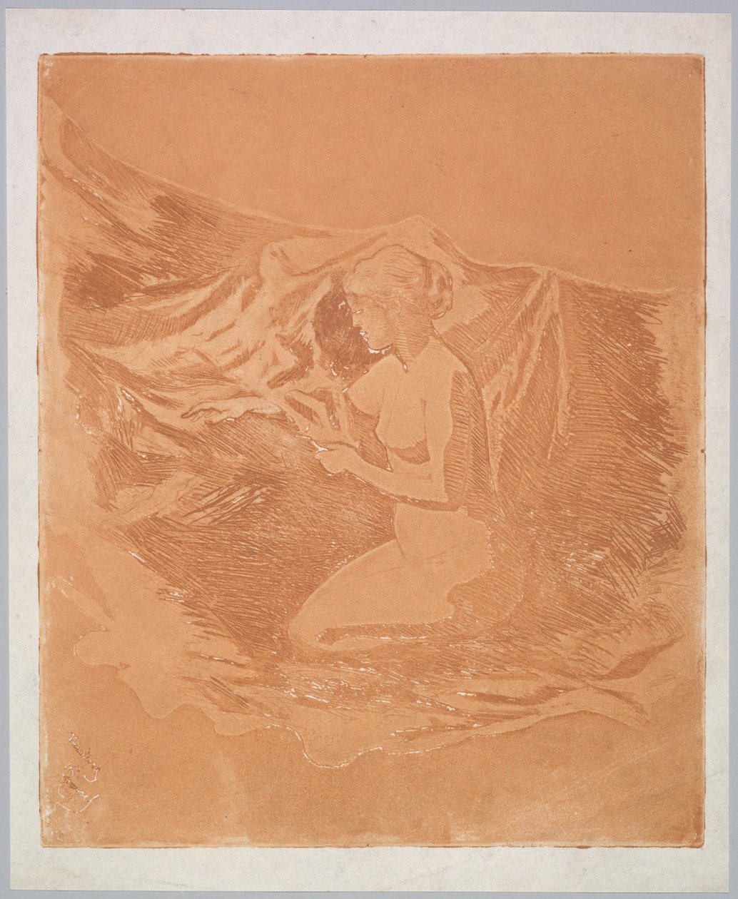 Bagliore delle braci, 1890-1897 da Theodore Roussel