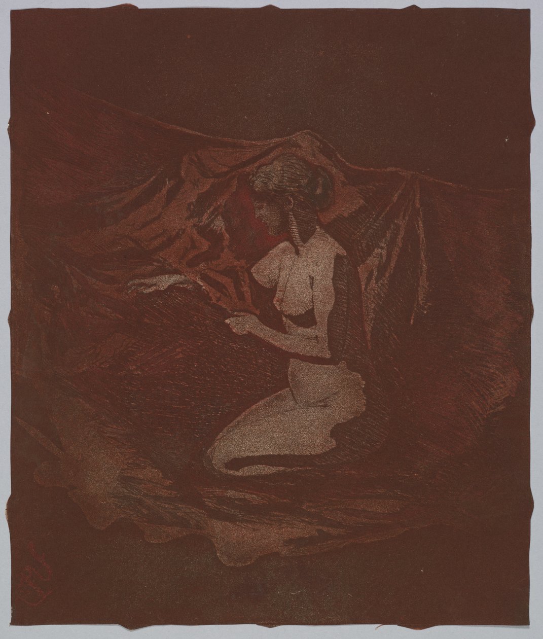 Bagliore delle braci, 1890-1897 da Theodore Roussel