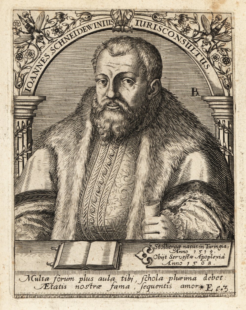 Johann Schneidewein da Theodore de Bry