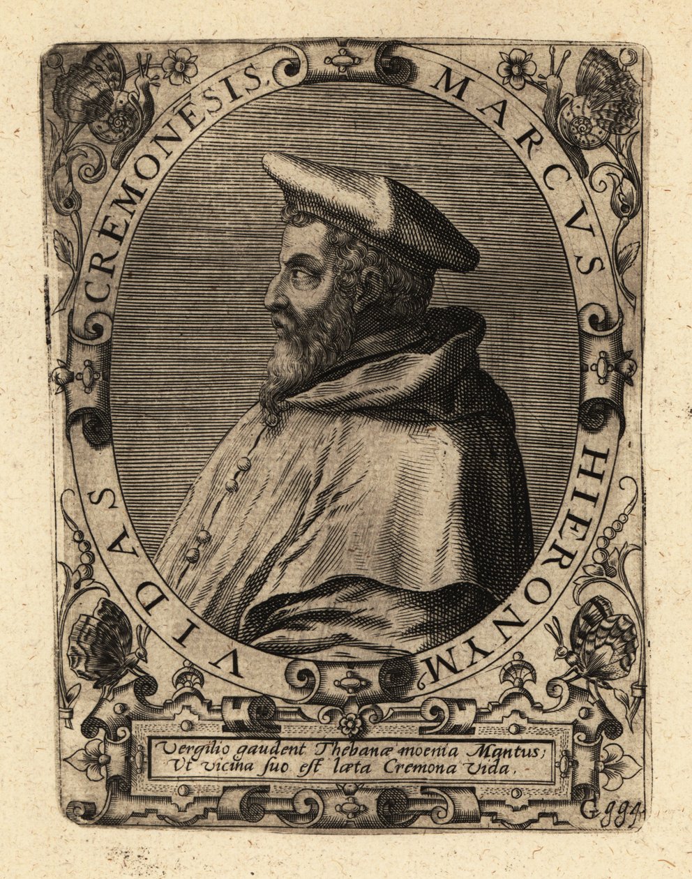Marco Girolamo Vida, umanista italiano da Theodore de Bry