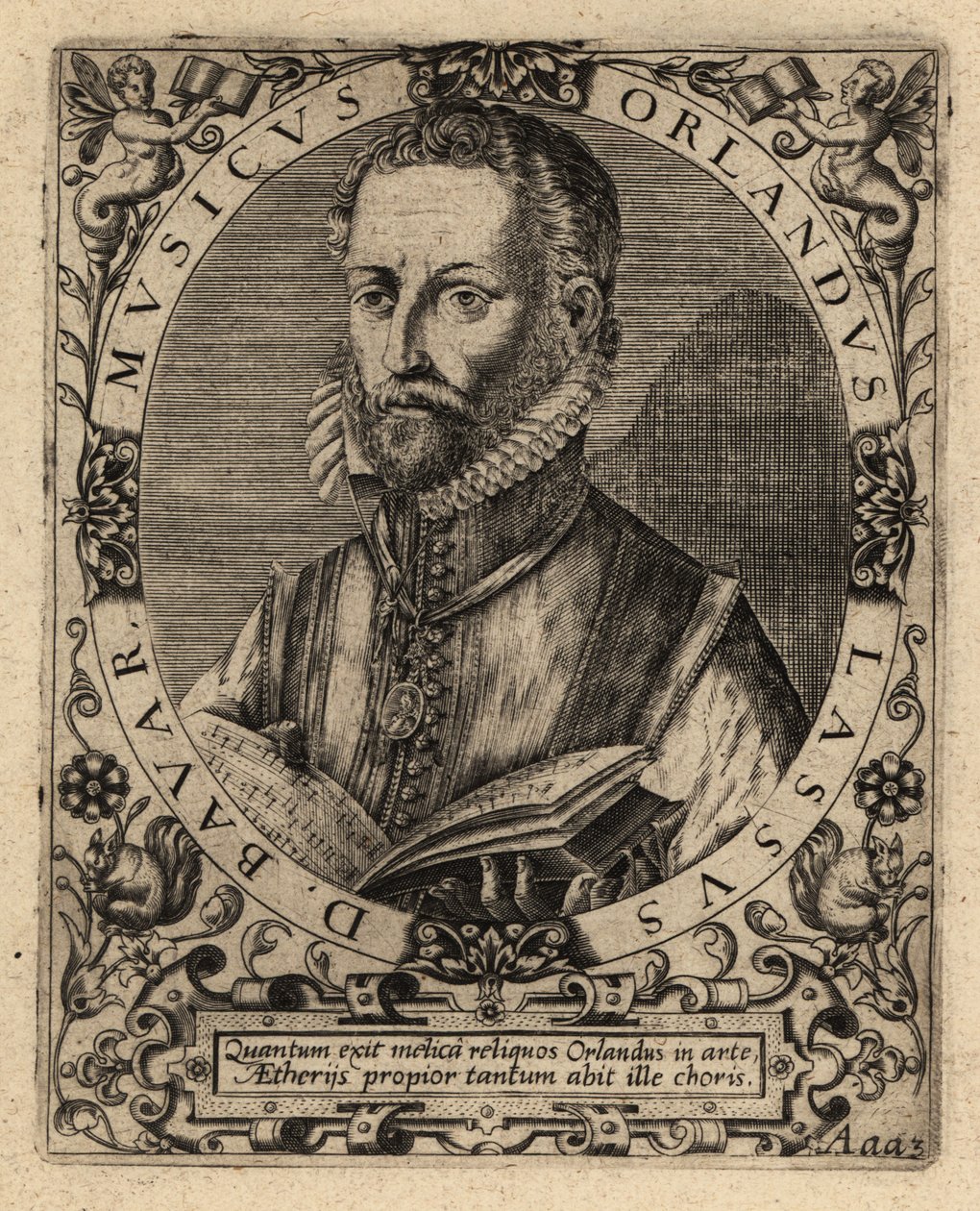 Orlande de Lassus da Theodore de Bry
