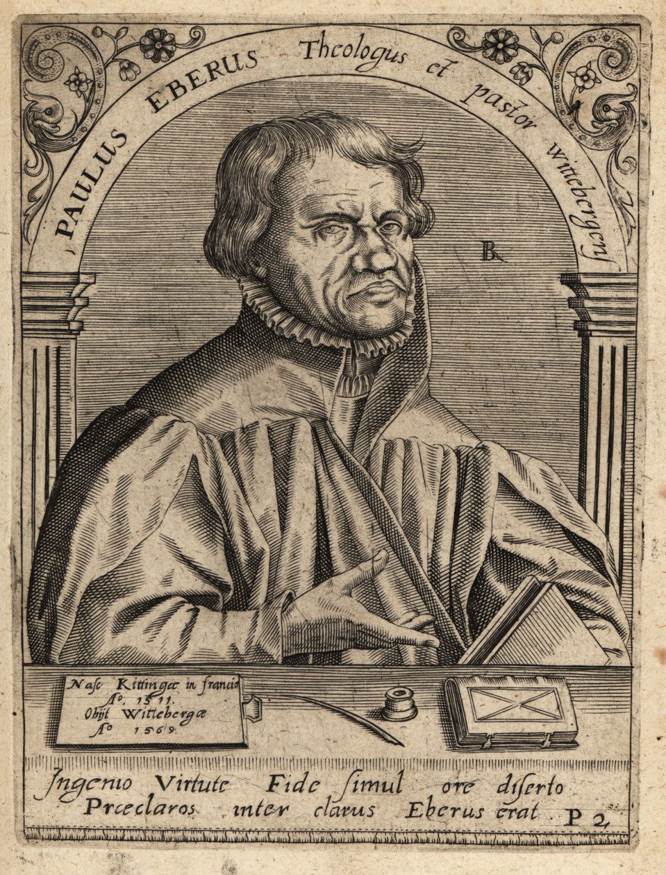 Paul Eber da Theodore de Bry