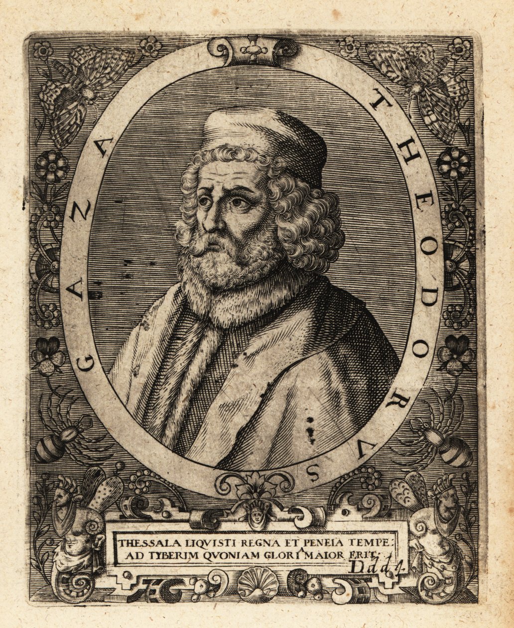 Theodore Gazis, umanista greco da Theodore de Bry