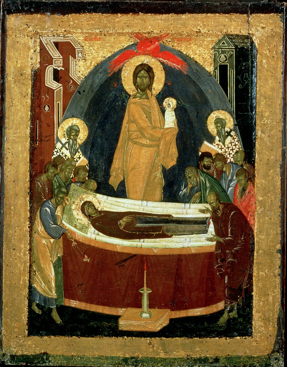 La Dormizione, c.1392 da Theophanes the Greek