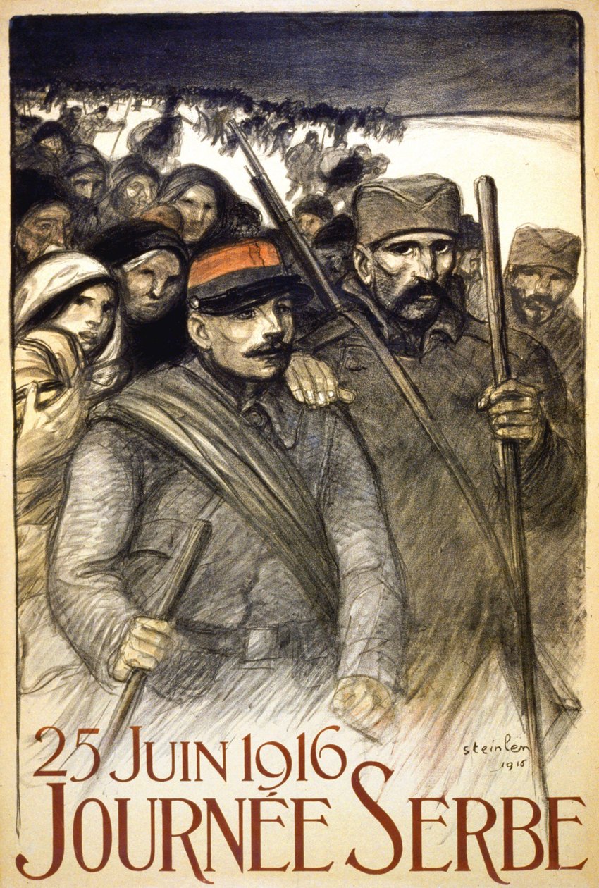 Giornata serba, 25 giugno da Théophile Alexandre Steinlen