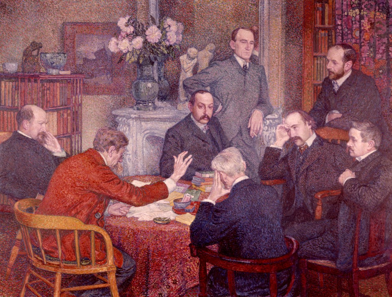 La Lezione, 1903 da Théo van Rysselberghe