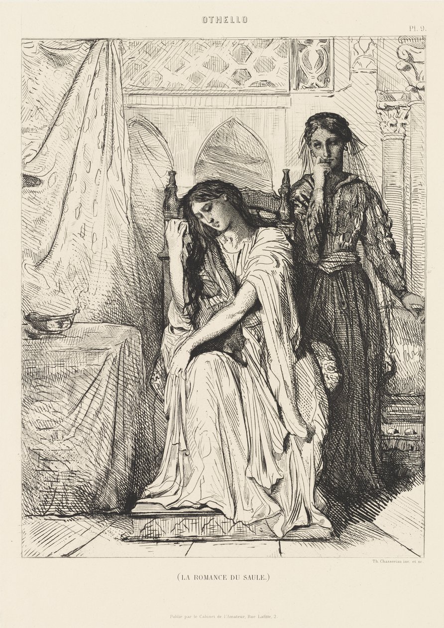 Suite Otello, n. 9 da Théodore Chassériau