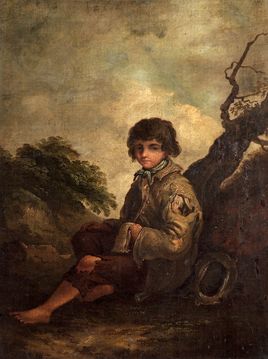 Un giovane cantante di ballate da Thomas Barker of Bath